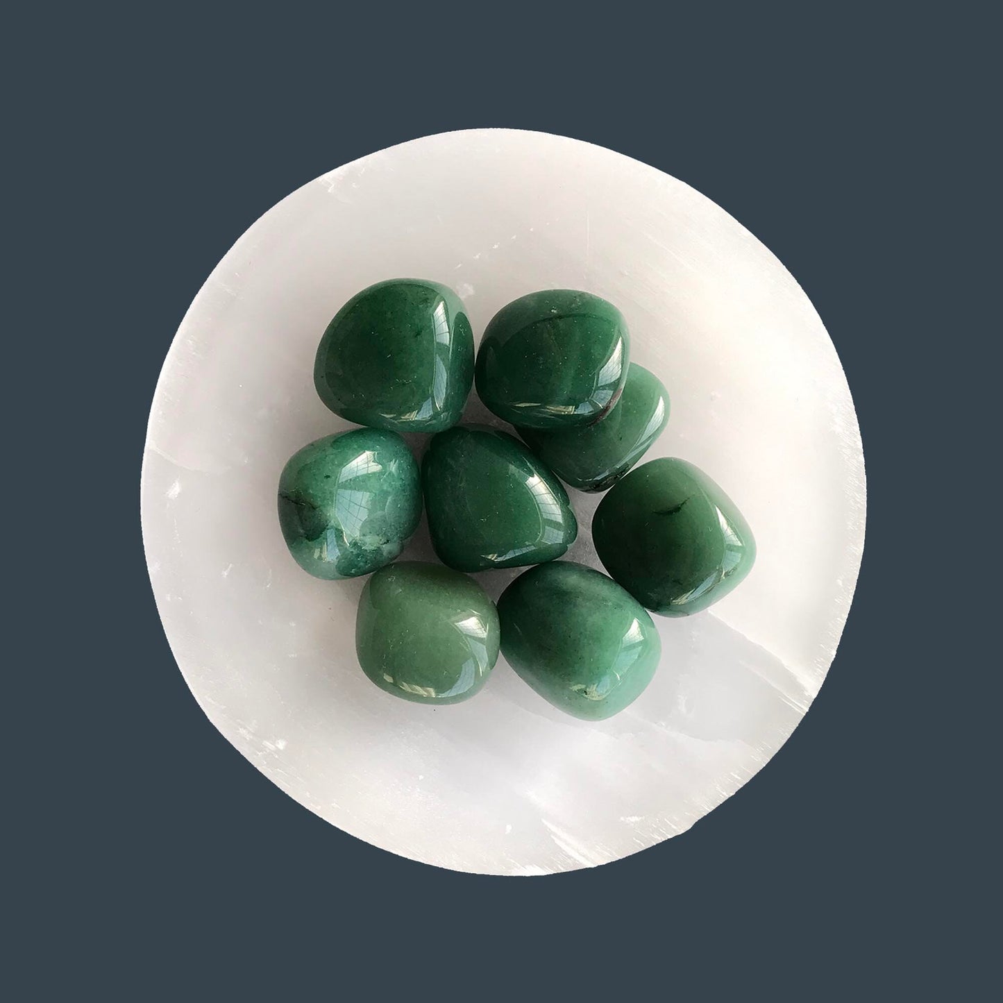 Green Aventurine Tumbled Stone | Pocket Tumble Stones | Healing Crystal Chakra Reiki Gemstone
