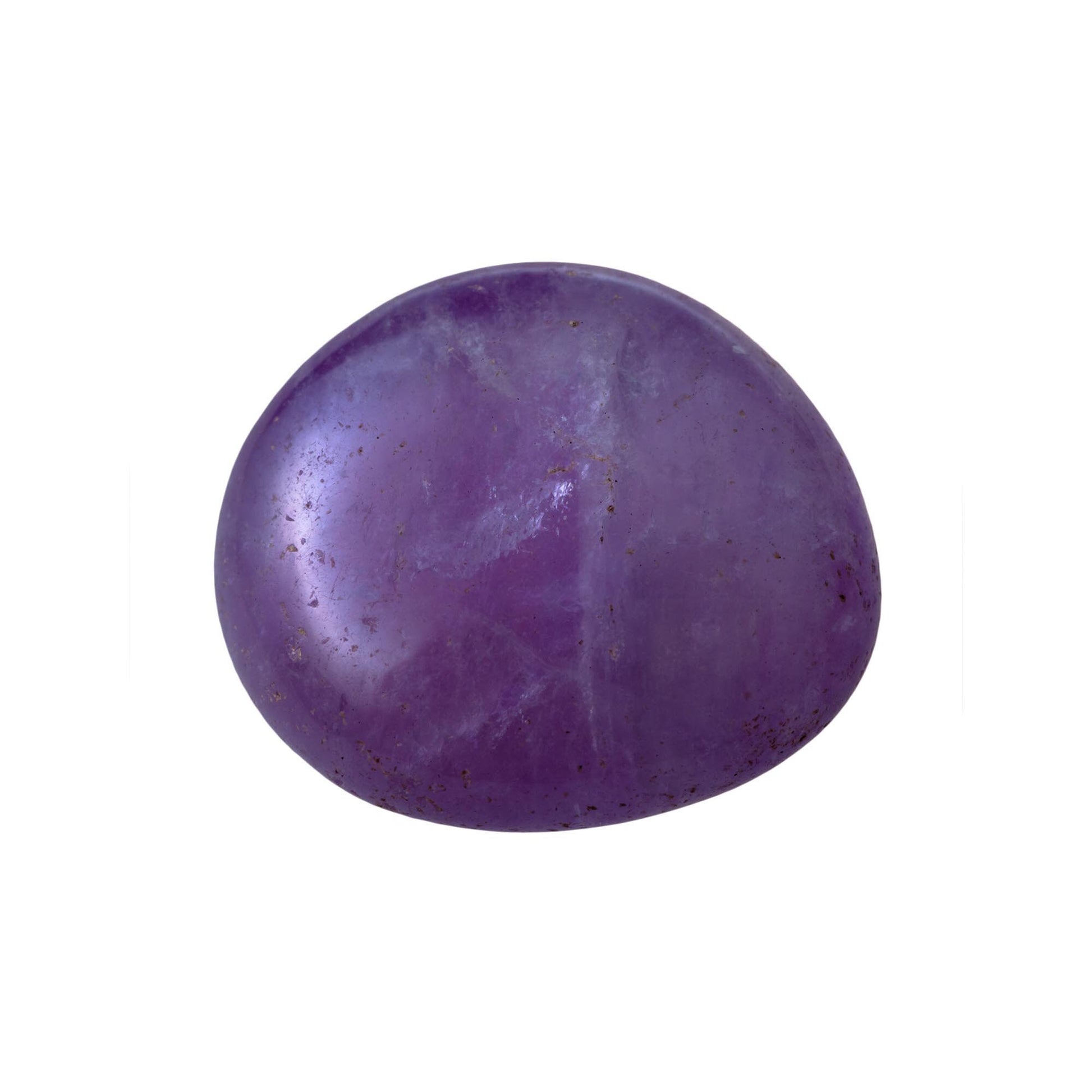 Amethyst Tumbled Stone | Pocket Tumble Stones | Healing Crystal Chakra Reiki Gemstone