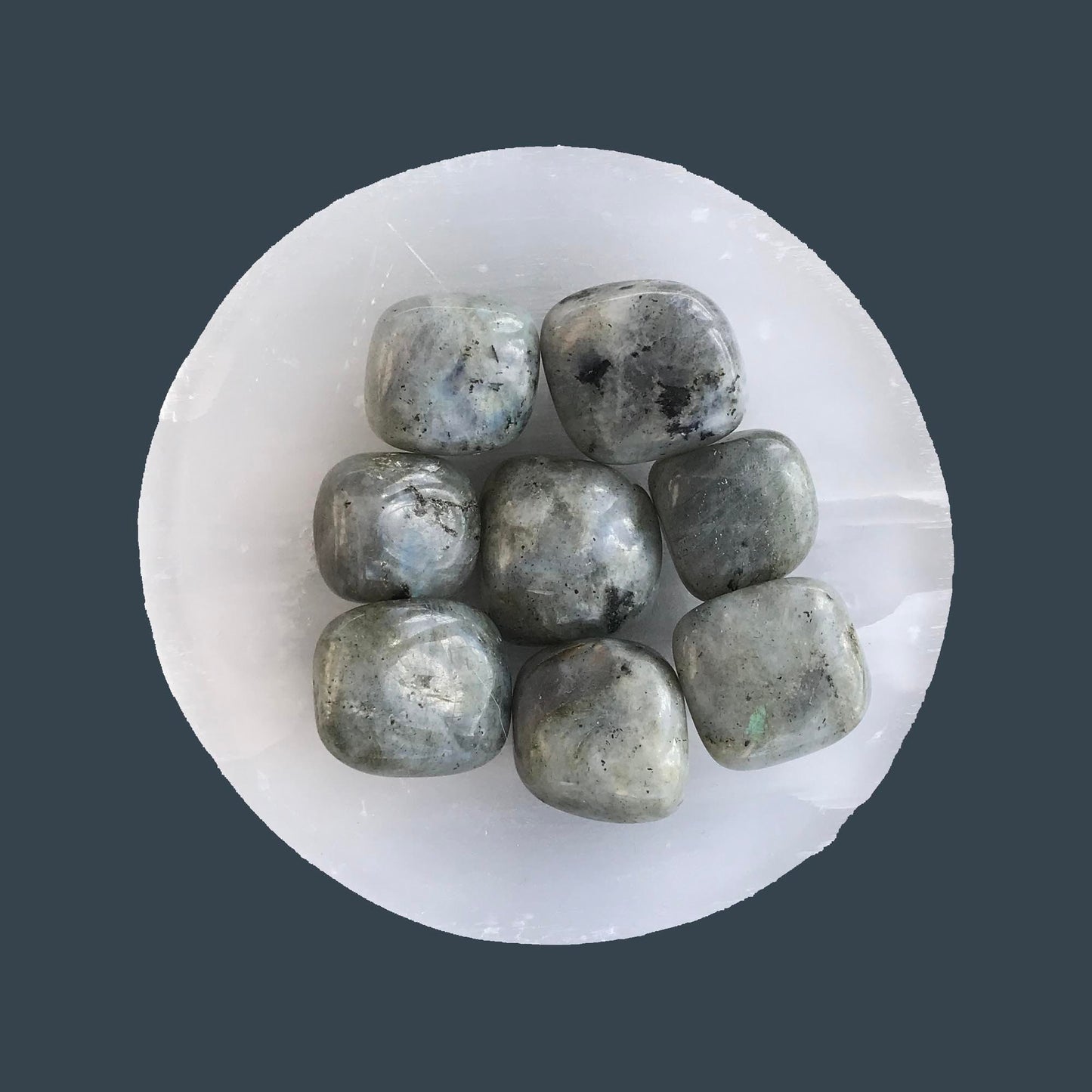 Labradorite Crystal | Pocket Tumbled Stones | Chakra Reiki Healing