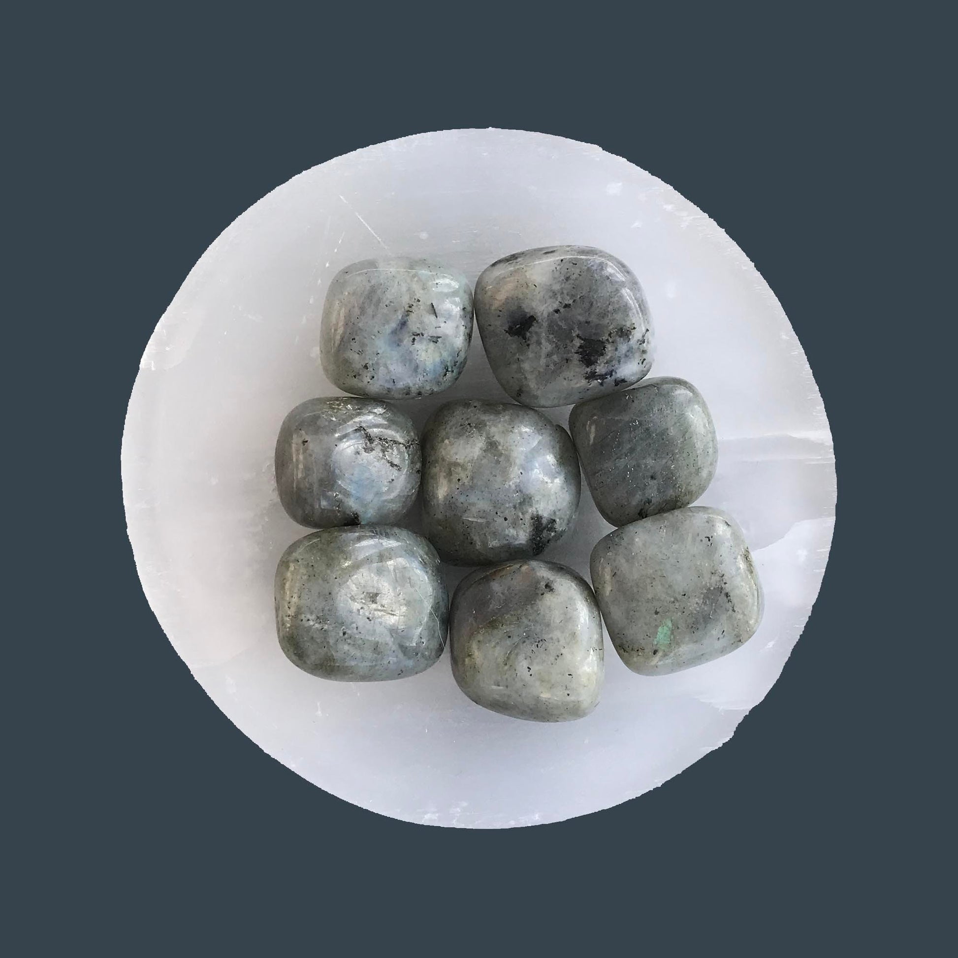 Labradorite Crystal | Pocket Tumbled Stones | Chakra Reiki Healing