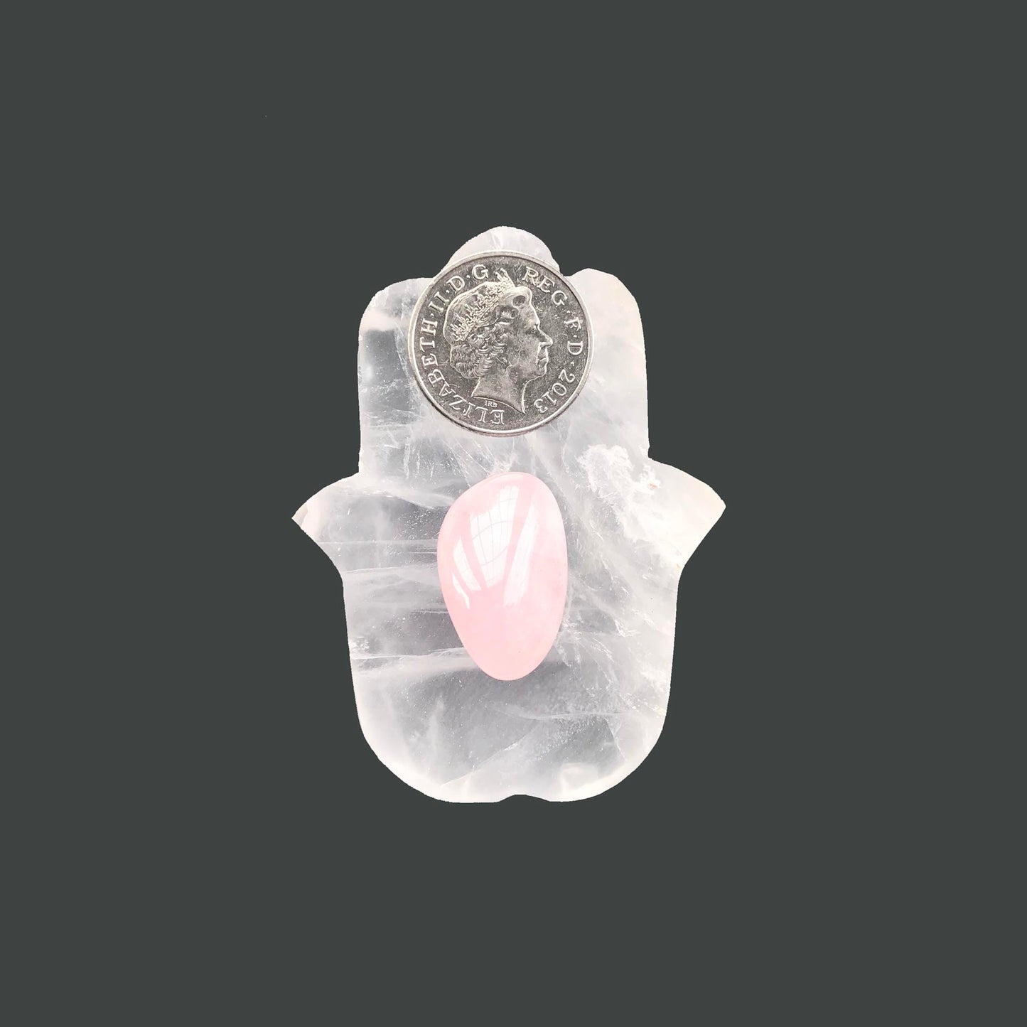 Rose Quartz Tumbled Stone | Pocket Tumble Stones | Healing Crystal Chakra Reiki Gemstone