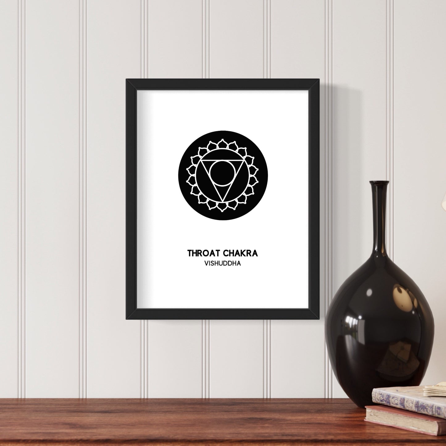 throat chakra poster