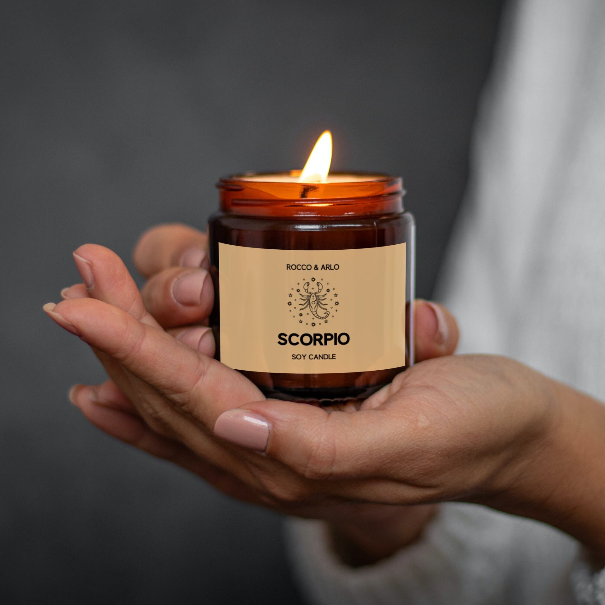 scorpio zodiac candle making kit