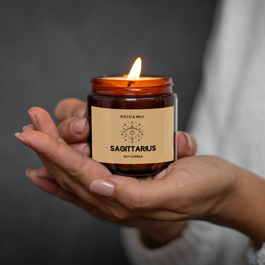 sagittarius zodiac candle making kit