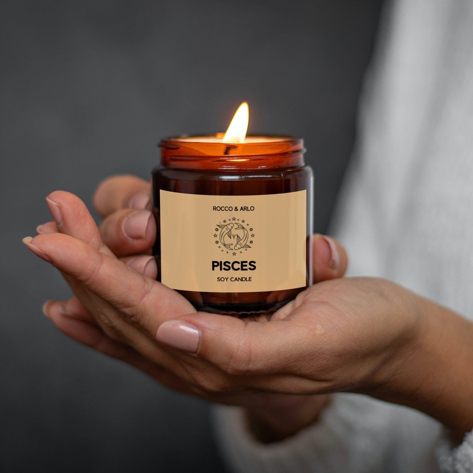 pisces zodiac candle making kit