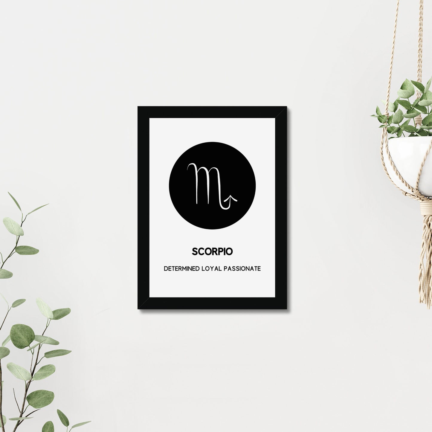scorpio astrology poster