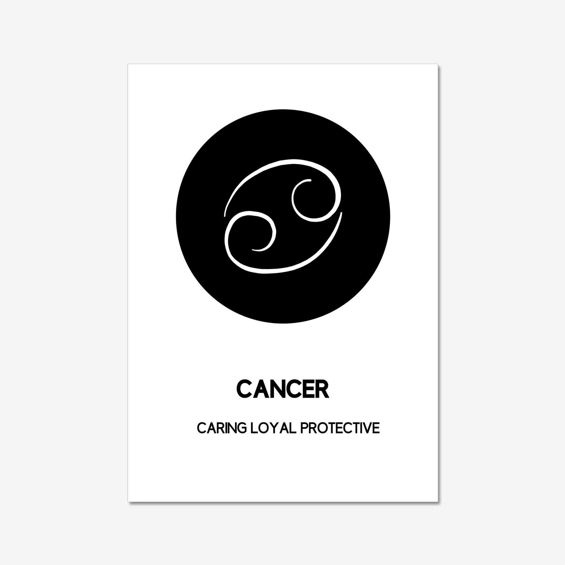 cancer minimalist wall art