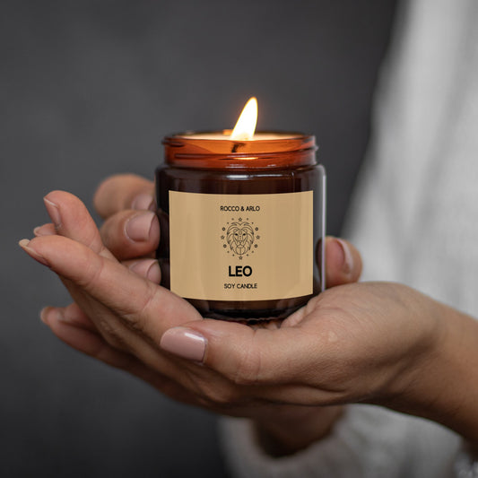 leo zodiac candle making kit