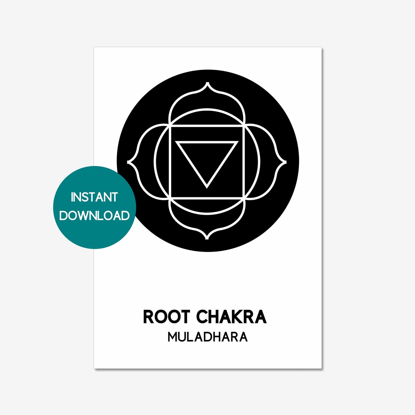 root chakra printable