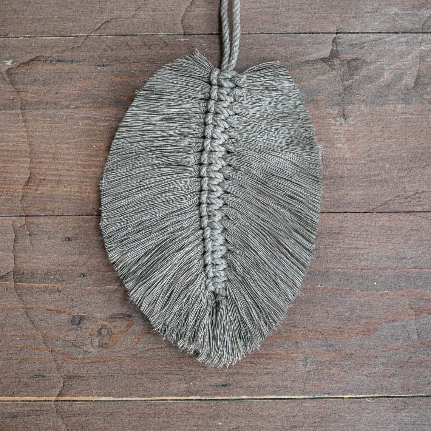 light grey macrame cord 3mm 3ply