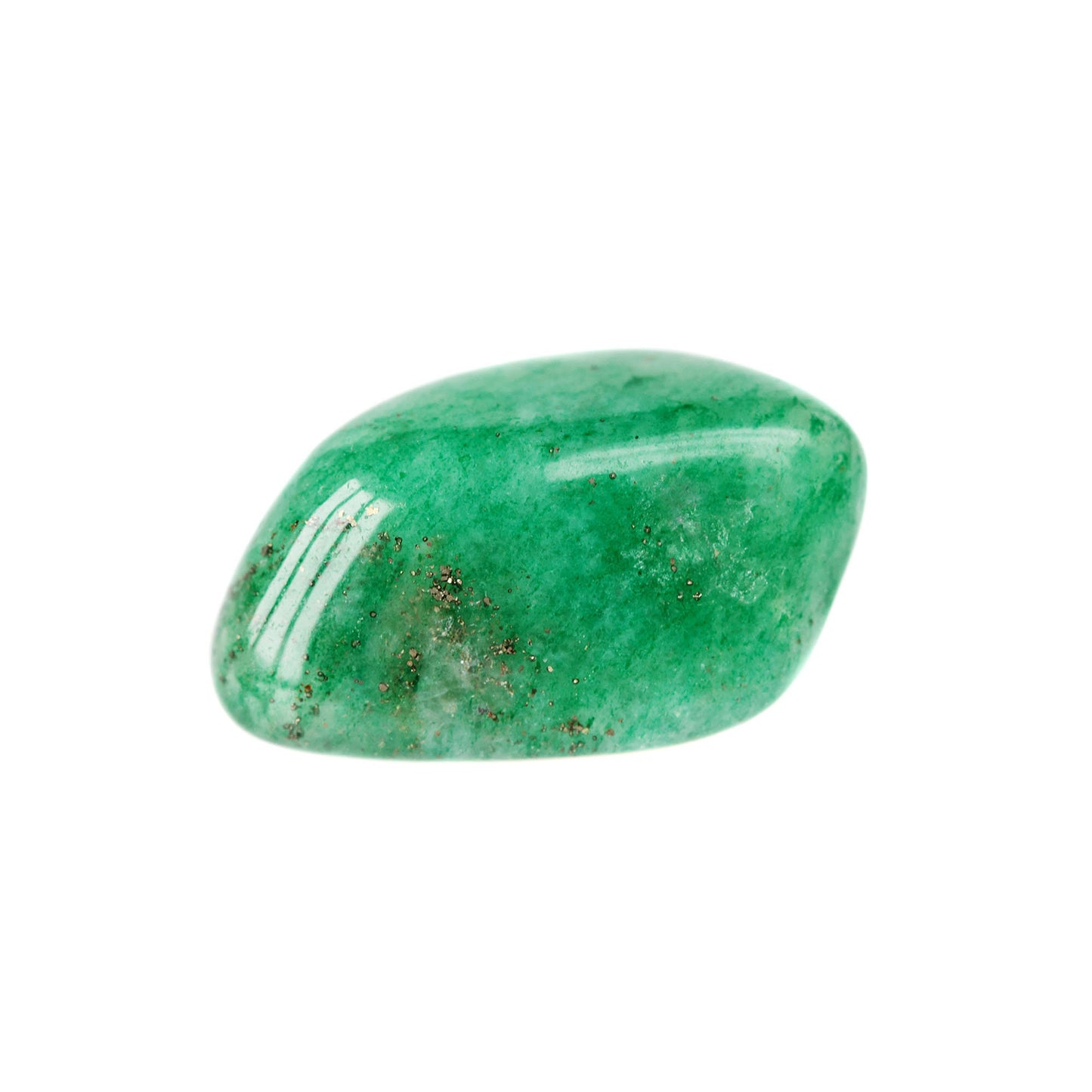 green aventurine tumbled stone