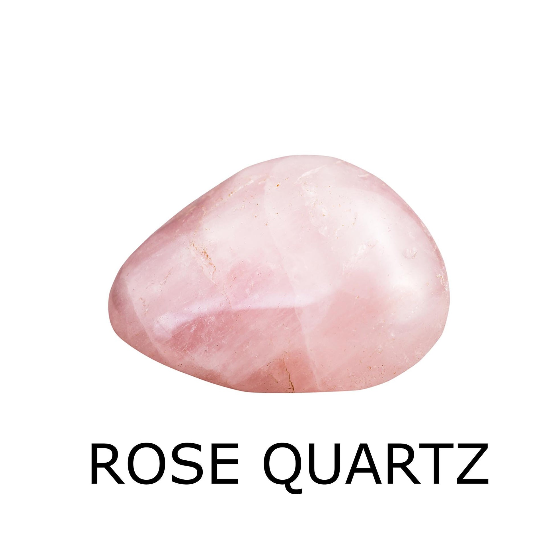 rose quartz tumbled stone