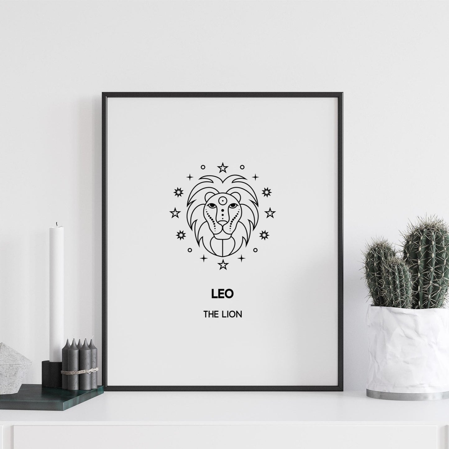 leo lion astrology gift