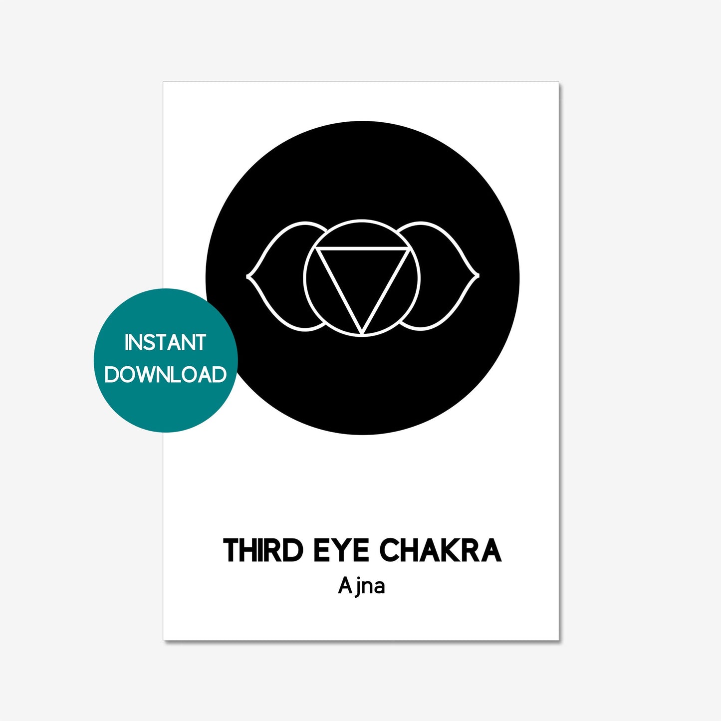 third eye chakra printable