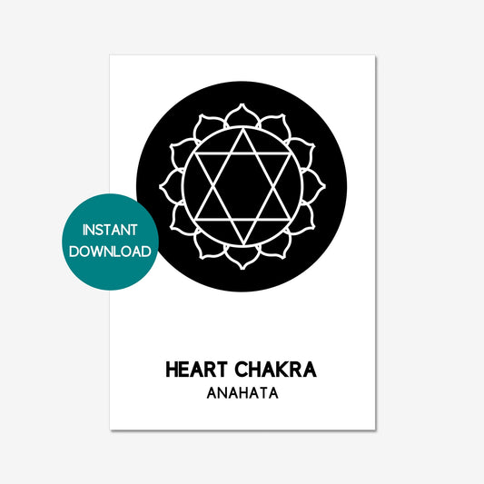 heart chakra printable